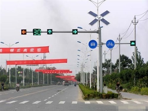 紅綠燈、標志桿1